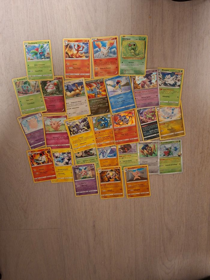 Lot 500 cartes pokemon tout types, états, années et séries - photo numéro 7