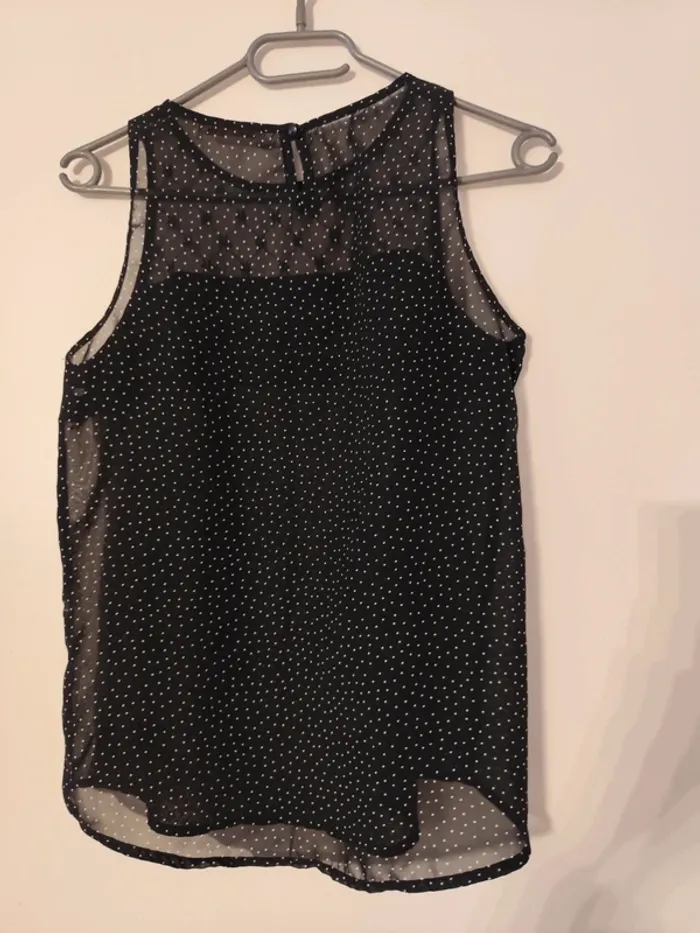 Débardeur pois camaïeu - photo numéro 4