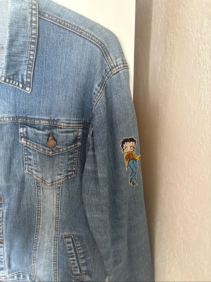 veste en jeans Betty boop - photo numéro 3