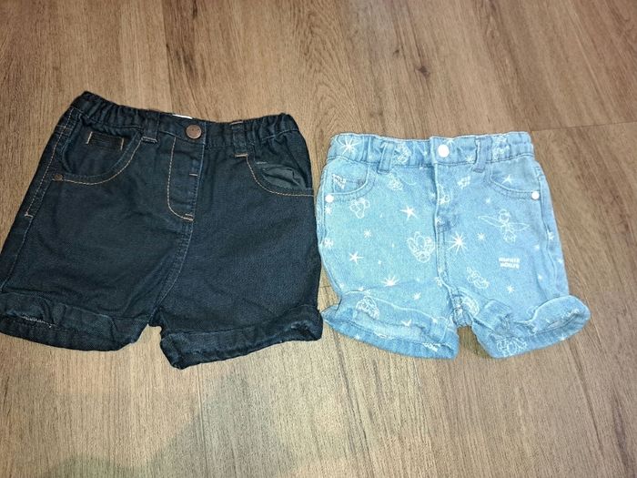 Lot short 18 mois