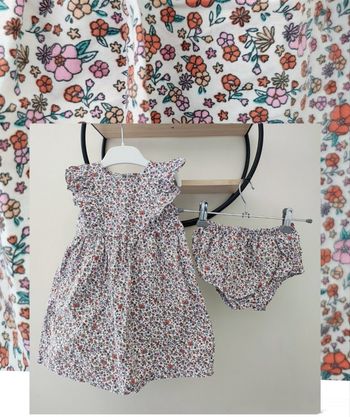 24 mois 2 ans robe été + bloomer