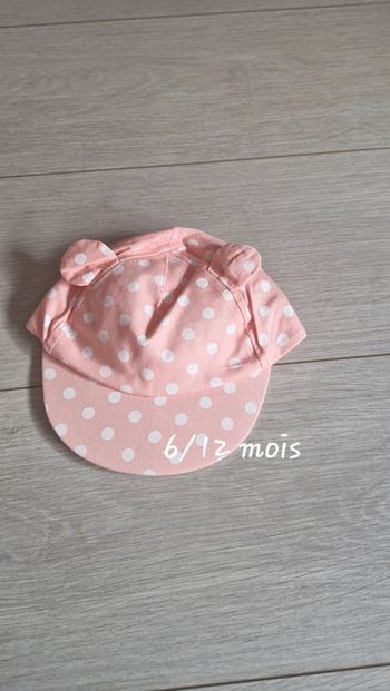 Casquette 6/12 mois