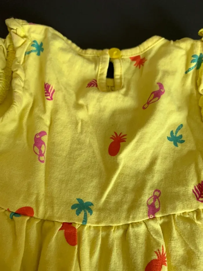 Jolie robe taille 12 mois 🍋 - photo numéro 5