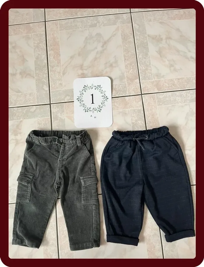 Lot pantalon