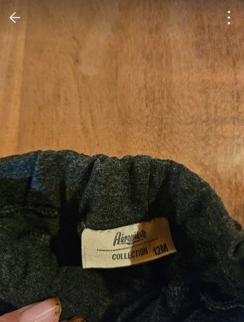 Pantalon Aéropilote 12 mois