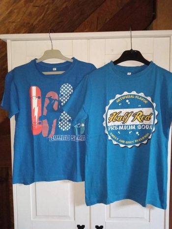 Lot de 2 tee shirt