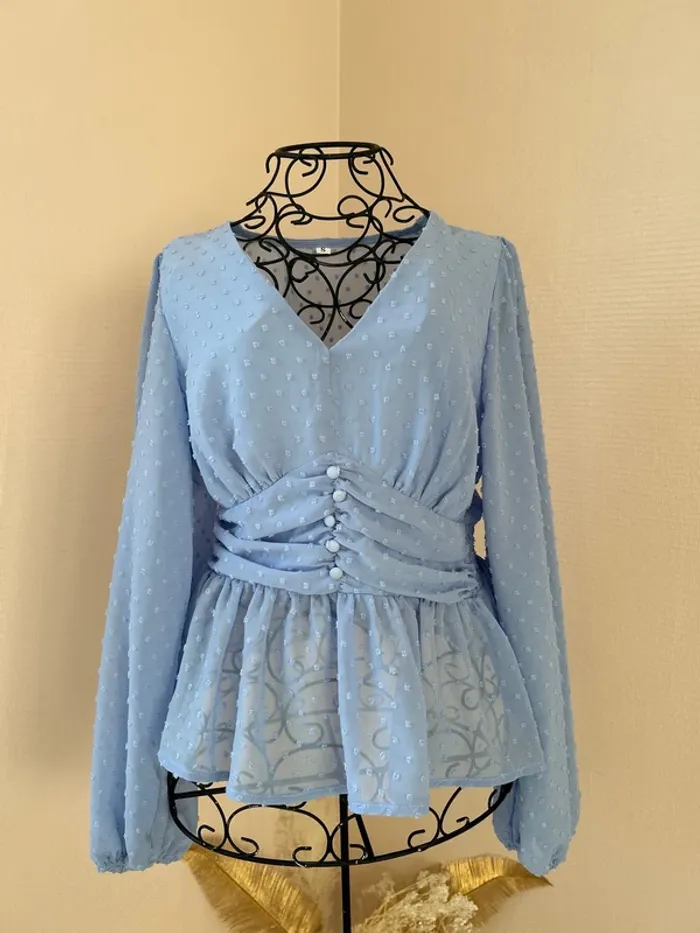 Chemisier neuf bleu