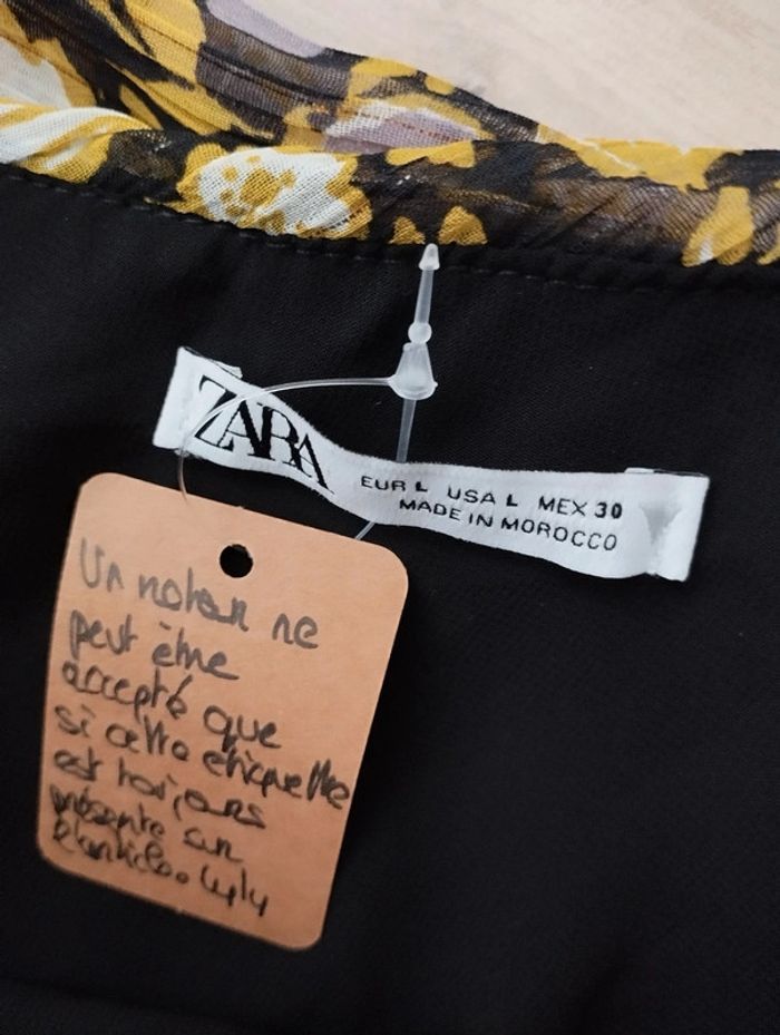Sublime robe Zara taille 40 - photo numéro 10