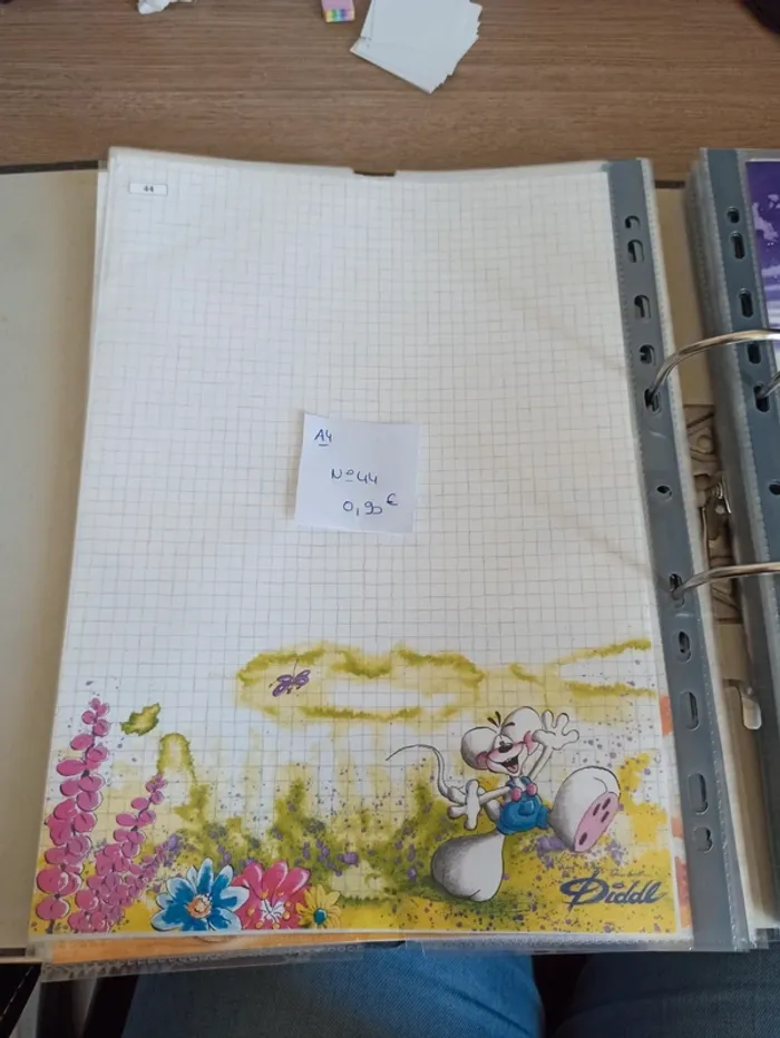 Feuille Diddl A4 44 0,90€