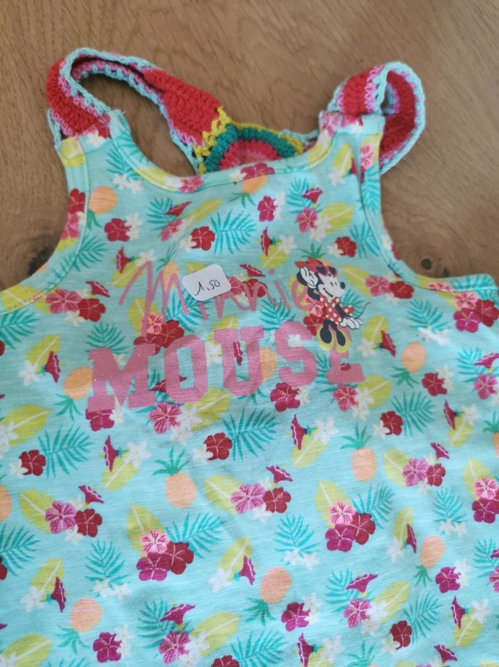 Ensemble bébé fille 12mois débardeur et legging disney - photo numéro 2