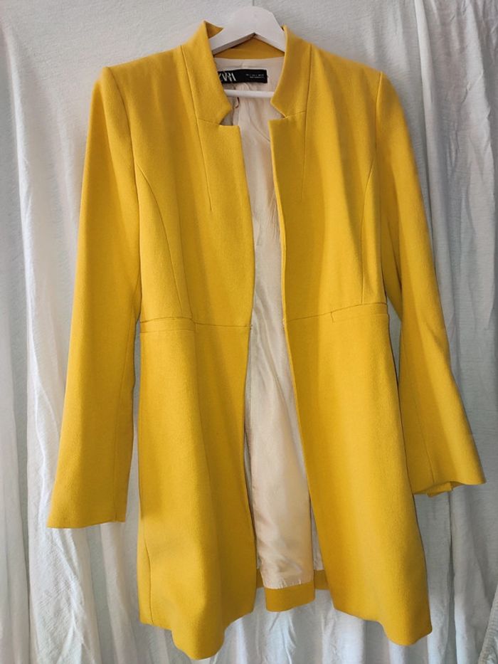 Veste mi longue Zara / blazer mi long Zara