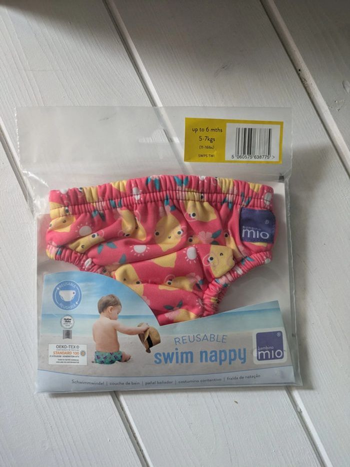 Bambino Mio couche réutilisable de bain S citron frais - photo numéro 1