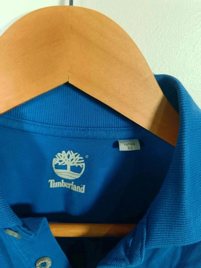 C8 polo bleu Timberland XS - photo numéro 3
