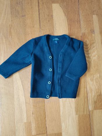 Gilet avec boutons