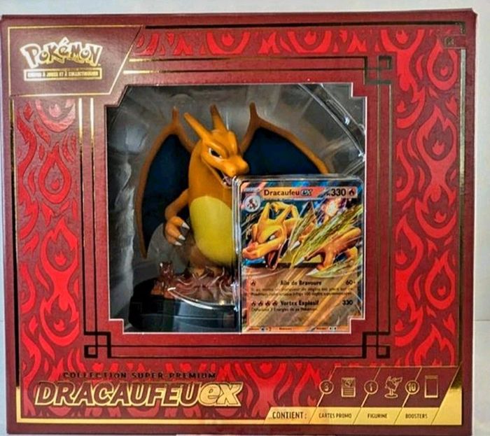 Coffret Pokemon Collection Dracaufeu EX Super Premium