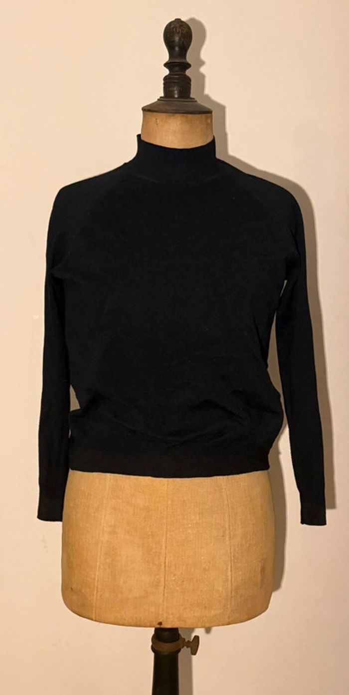 Pull noir col montant Primark M