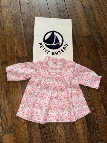 Robe petit bateau 1 mois