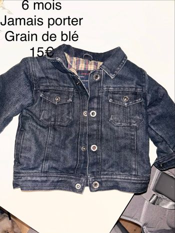 Veste en jean