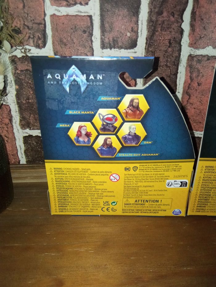 Lot de deux figurines Aquaman - photo numéro 4