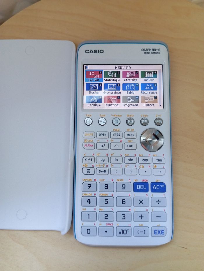 Calculatrice casio graphique - Graph 90 + E     mode examen