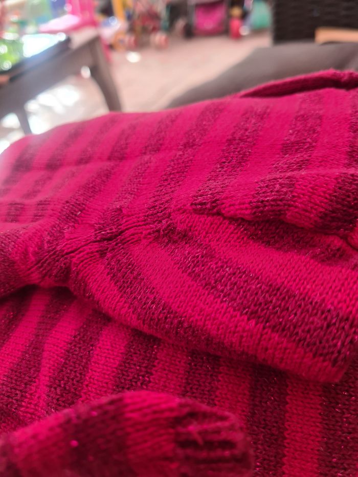 Robe. Du pareil au même. 1 an. Rouge. - photo numéro 10