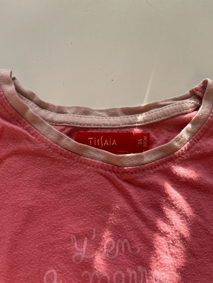 T-shirt rose - photo numéro 3