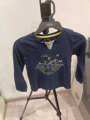 Tee-shirt manches longues 6 ans terre de marins