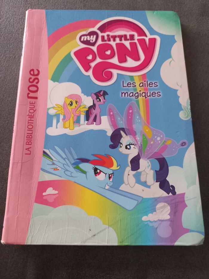 Livre bibliotheque rose my little pony tome 7