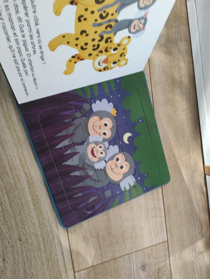 Livre puzzle  tim ouistiti - photo numéro 6