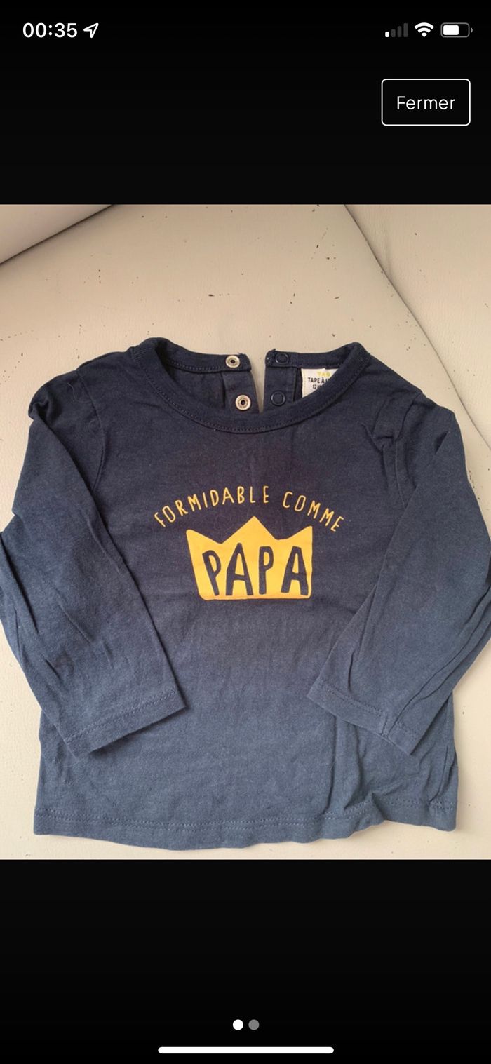 Tee shirt manches longues