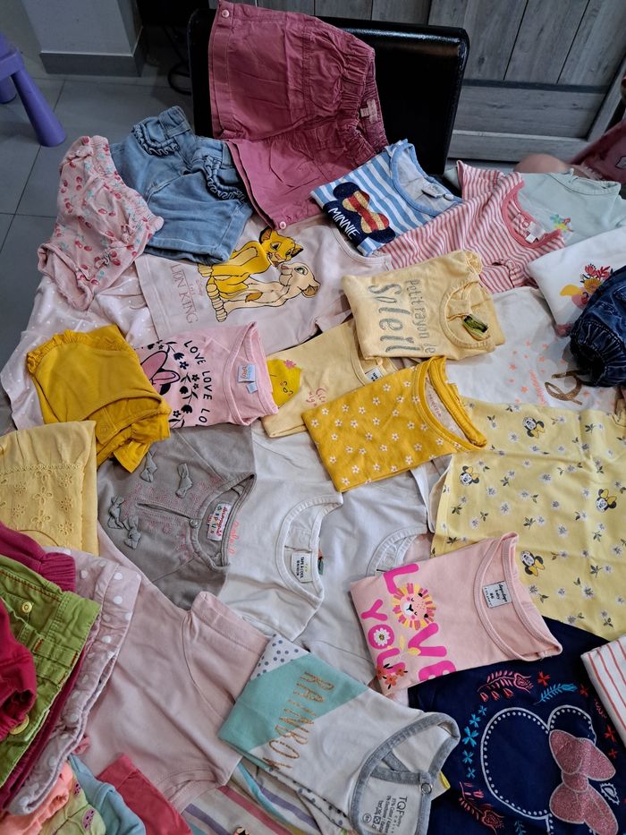 Lot d'été fille 18m 23m 24 m 45 pièces - photo numéro 9