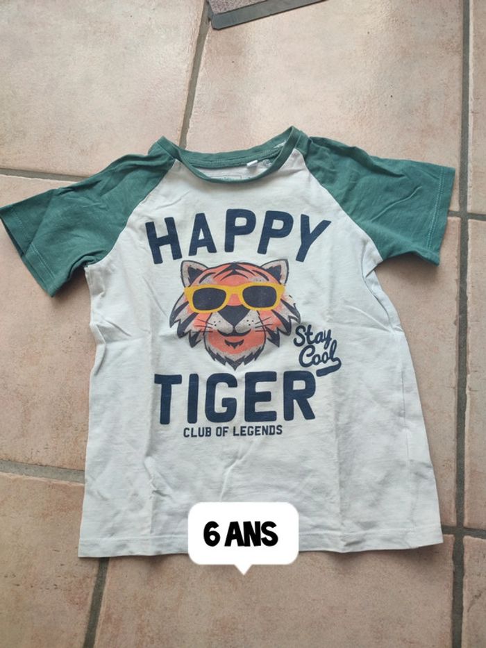 T-shirt Happy Tiger