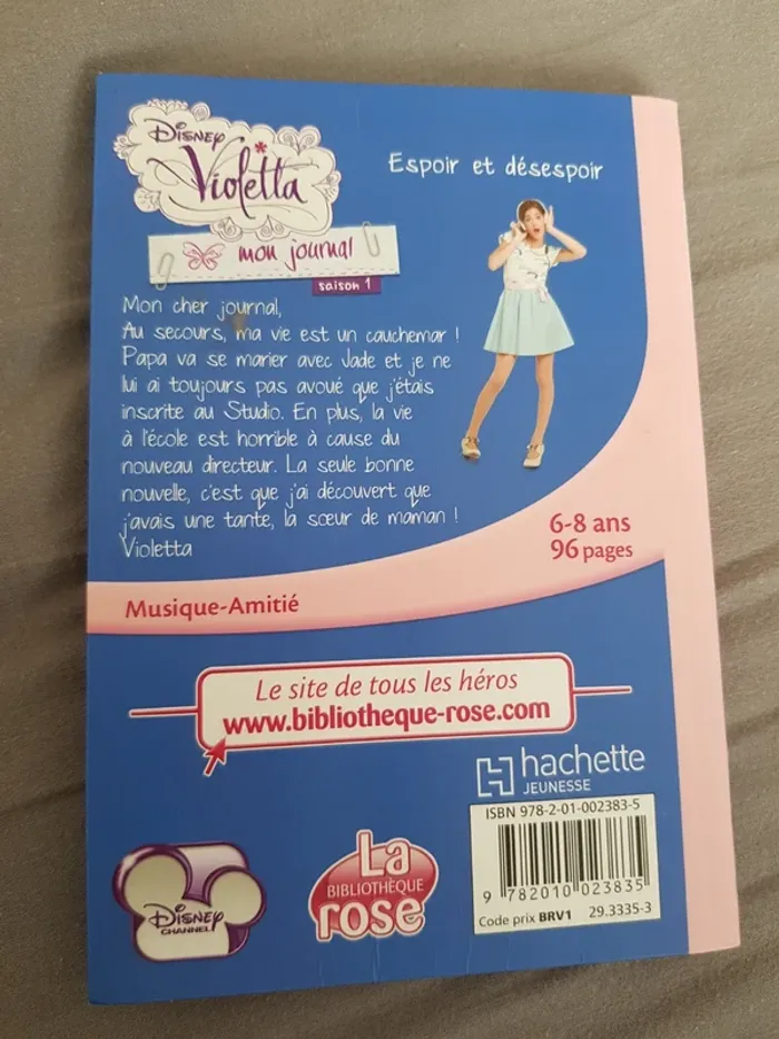 Violette, mon journal: espoir et désespoir - photo numéro 3