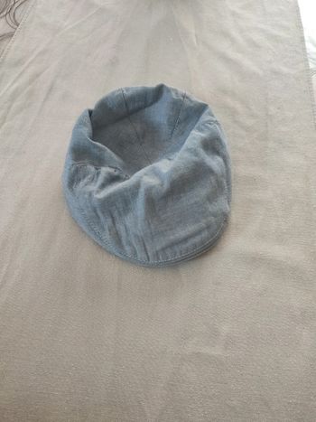 Béret jean garçon 12 mois