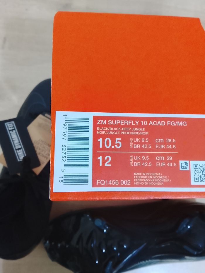 Nike Zoom superfly 10 academy fg/mg taille 44.5 - photo numéro 9