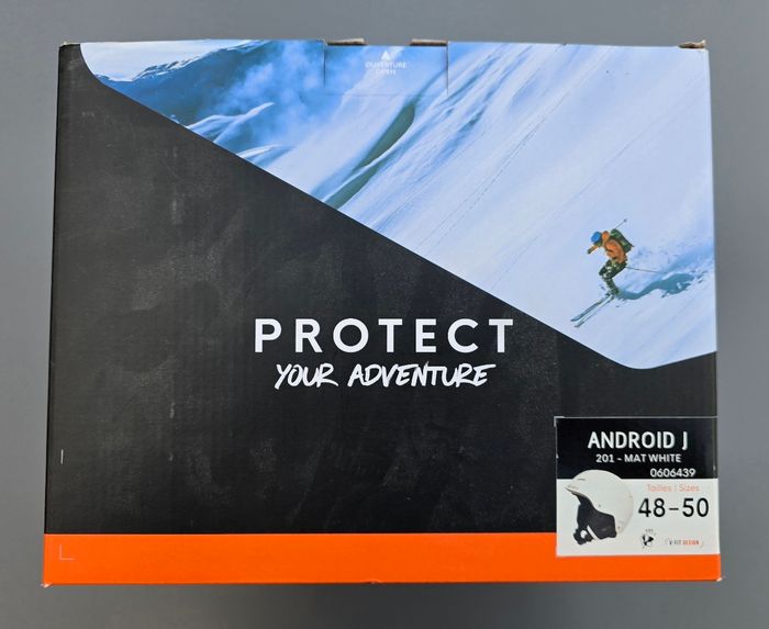 Casquette de ski Android blanc enfants taille 48/50 Cairn - photo numéro 7