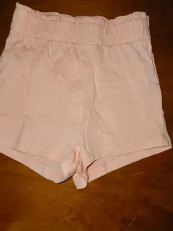 Short rose 9 mois kiabi