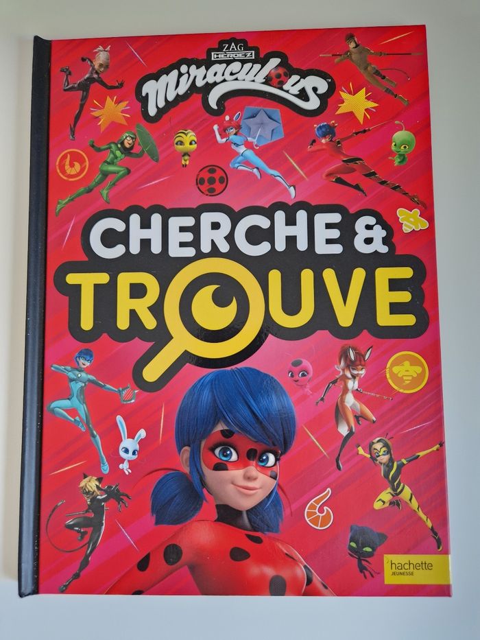 Livre Miraculous  Cherche et trouve