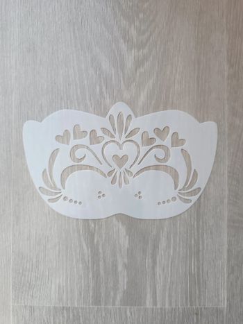 Masque pochoir enfant