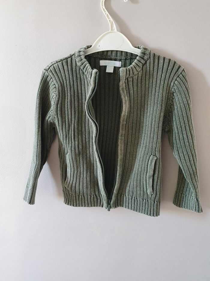 Gilet zippé obaibi 23 mois - photo numéro 3
