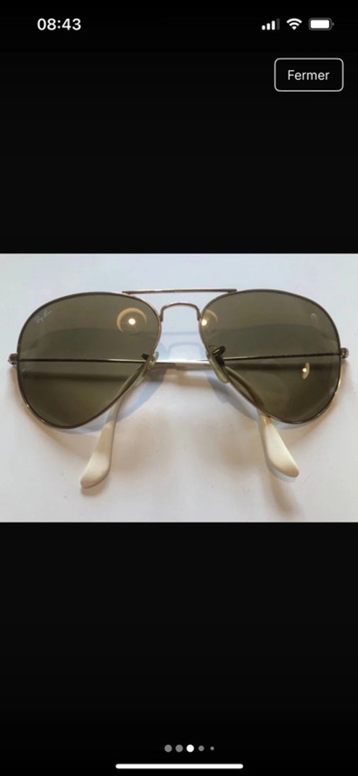 Lunettes Ray ban aviator - photo numéro 5