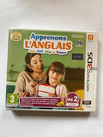 apprenons l’anglais 3ds sous blister