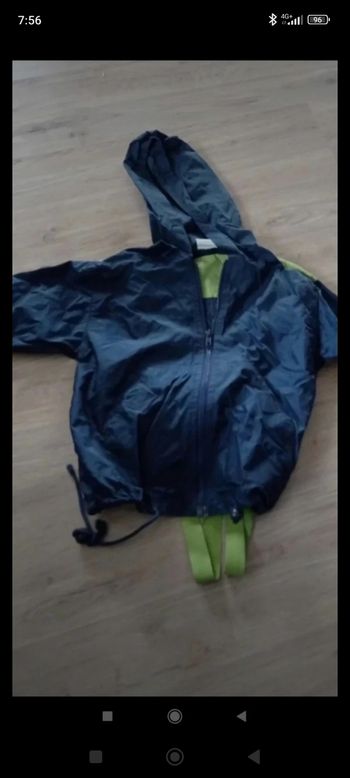 Veste imperméable style k-way 2/3 ans