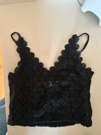 Top en dentelle