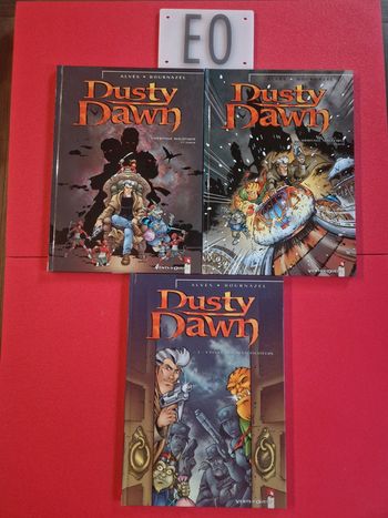 Lot de 3 bd dusty dawn 1 à 3,EO (série complète)