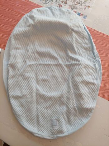 Drap cocoonababy bleu ciel