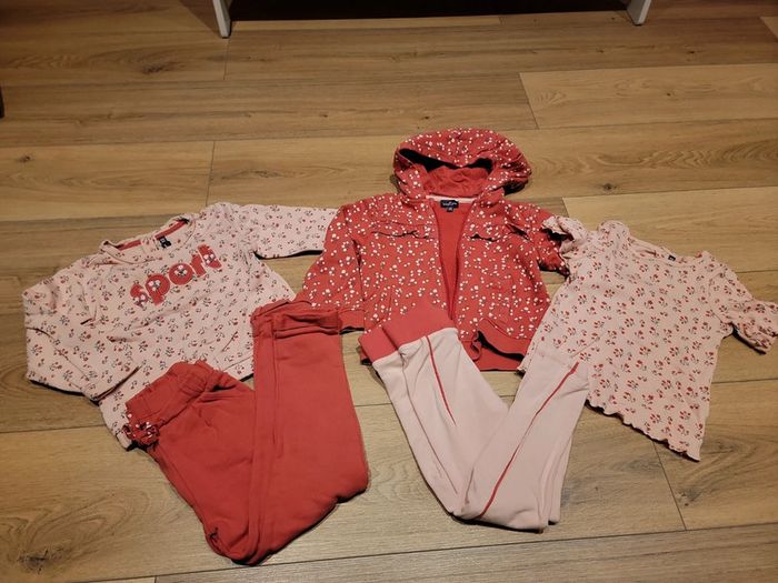 Ensemble 5 pièces sport été 5 ans