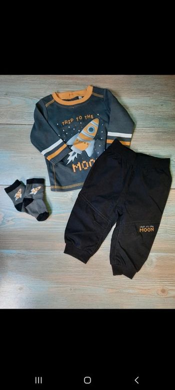 Ensemble 3 pièces 6 mois garçon 👦