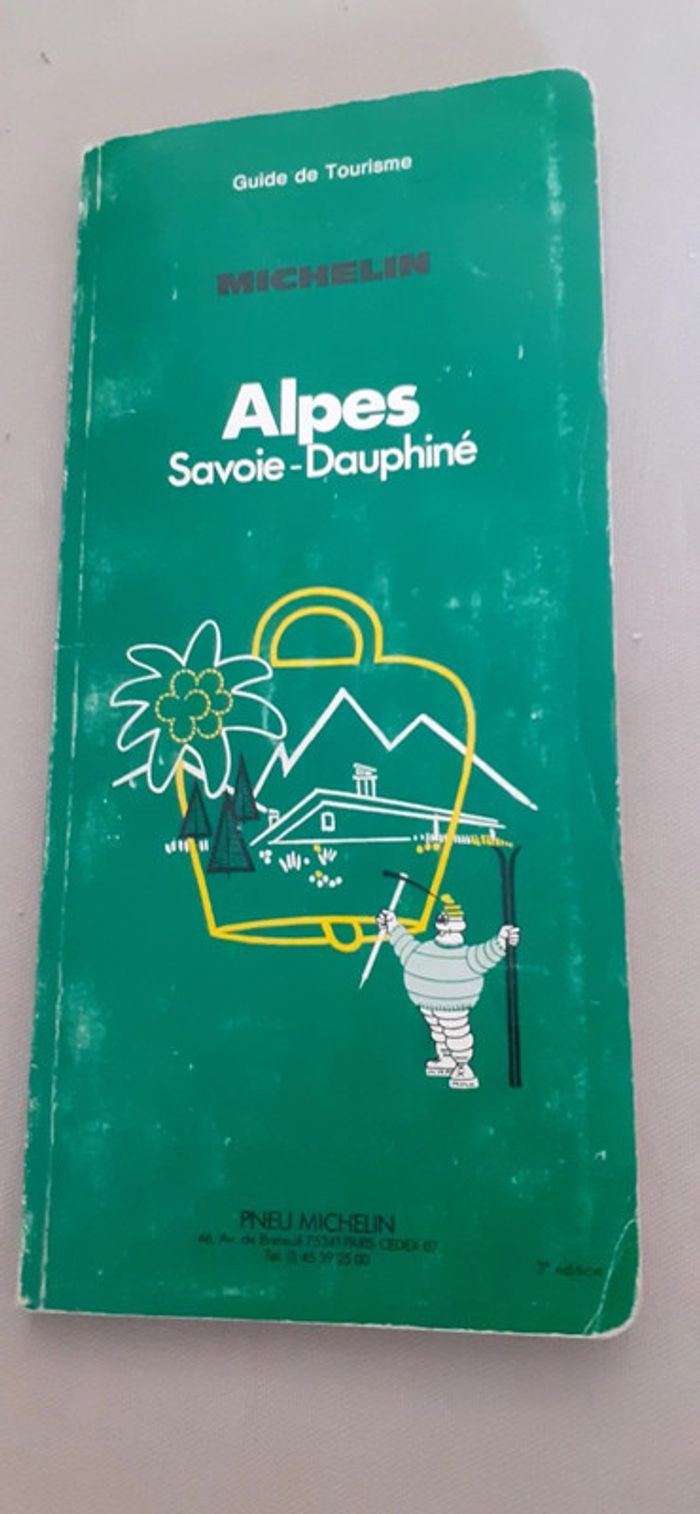 Guide de tourisme  Michelin Alpes Savoie-Dauphiné