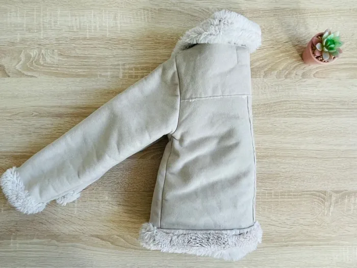 Manteau aviateur beige fille 8-9 ans Primark - photo numéro 9